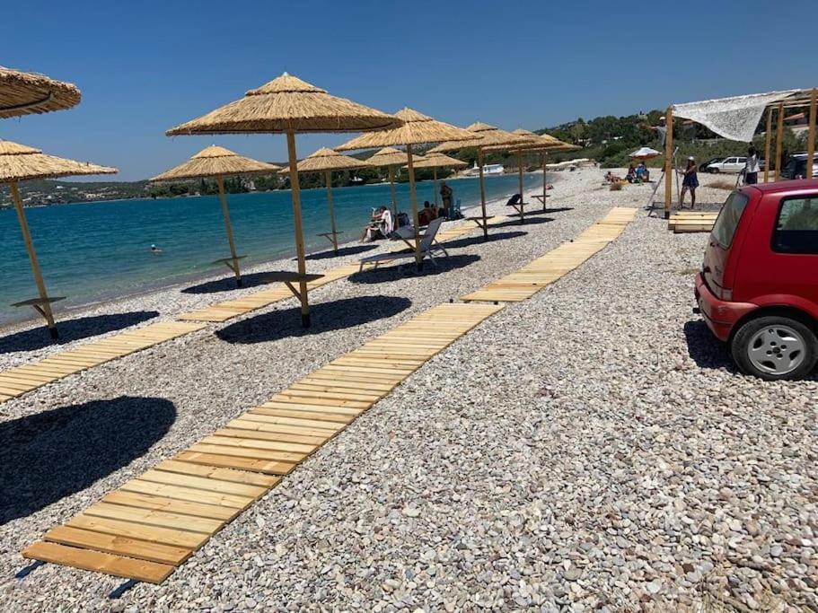 Familienfreundliches Fischerhaus Am Strand بورتو خيلي المظهر الخارجي الصورة